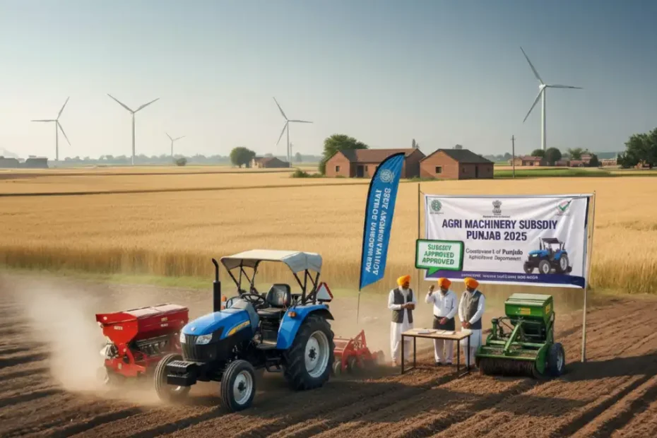 Agri Machinery Subsidy Punjab: A Complete Guide for Farmers