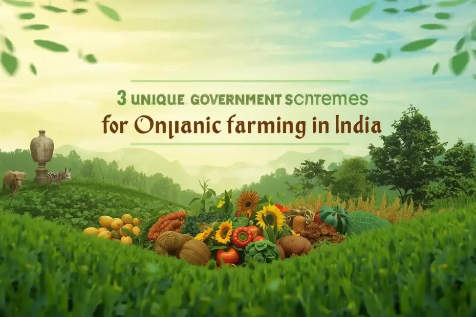 3 Unique Government Schemes for Organic Farming in India