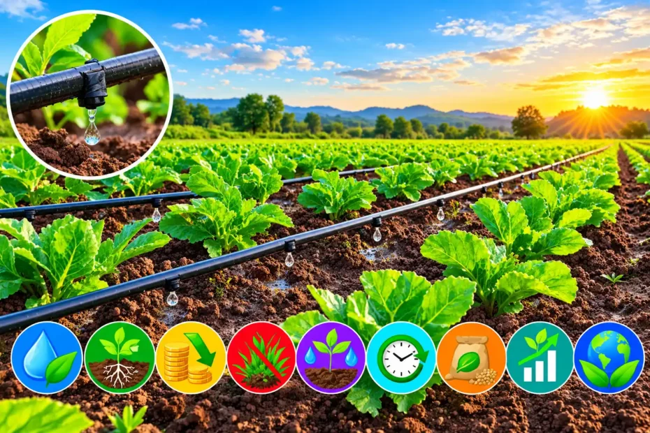 Advantages of Drip Irrigation 9 Proven Benefits & Costs